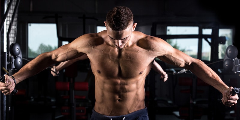 exercise focusing on chest activity