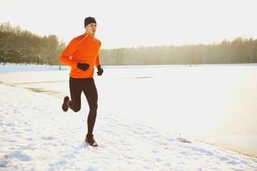 doing cardio outside in cold temperatures