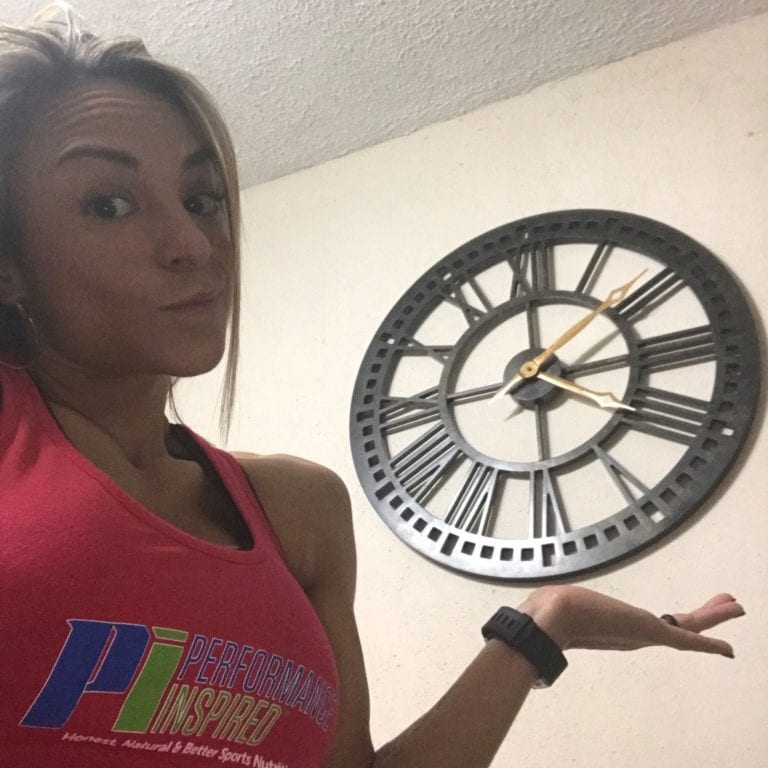 how onica sinclair makes time to workout