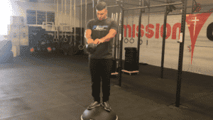 BOSU Ball Exercise Compression Swing BOSU Ball Exercise Compression Swing