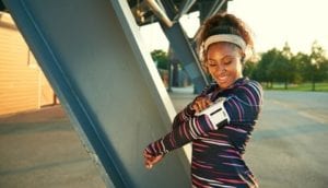 Morning Workout Person