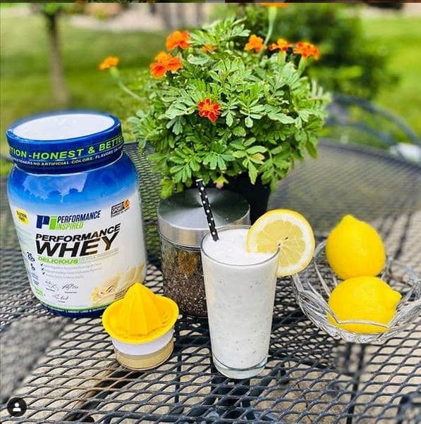 Lemon "Poppy Seed" Smoothie